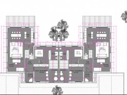Arzier: villas mitoyennes en ossature bois sur plans