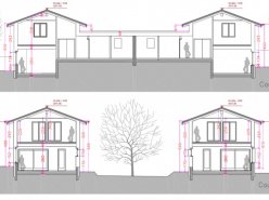 Arzier: villas mitoyennes en ossature bois sur plans