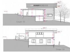 Arzier: villas mitoyennes en ossature bois sur plans