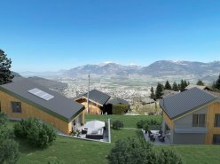 DUO DE VILLAS INDIVIDUELLES A CHOEX - SUR PLANS !