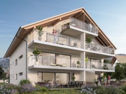 Splendide appartement neuf sur plan 4.5 pièces en PPE avec jardin - LOT 1