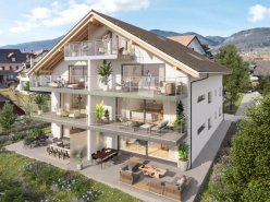 Splendide appartement neuf sur plan 4.5 pièces en PPE avec jardin - LOT 2