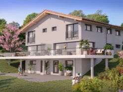 Promotion Immobilière: Une villa Mitoyenne neuve restante - 6.5 pièces en PPE - 1261 Le Vaud