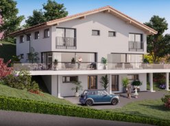 Promotion Immobilière: Une villa Mitoyenne neuve restante - 6.5 pièces en PPE - 1261 Le Vaud