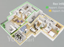 Nouvelle réalisation de 4 appartements à Gravelone/Sion. Votre nouveau nid?