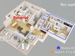 Nouvelle réalisation de 4 appartements à Gravelone/Sion. Votre nouveau nid?